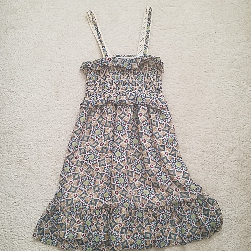 [Jovovich Hawk] Vintage Floral Day Dress